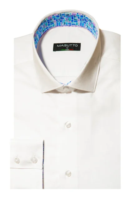 Masutto Shirt | FODEN-05 SLEEVE BUTTON DOWN SHIRT